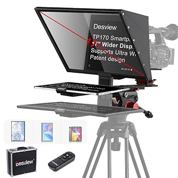 Amazon | Desview 17 inch テレプロンプター ポータブルパッド